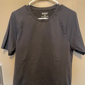 Rhone Reign Short Sleeve Black
